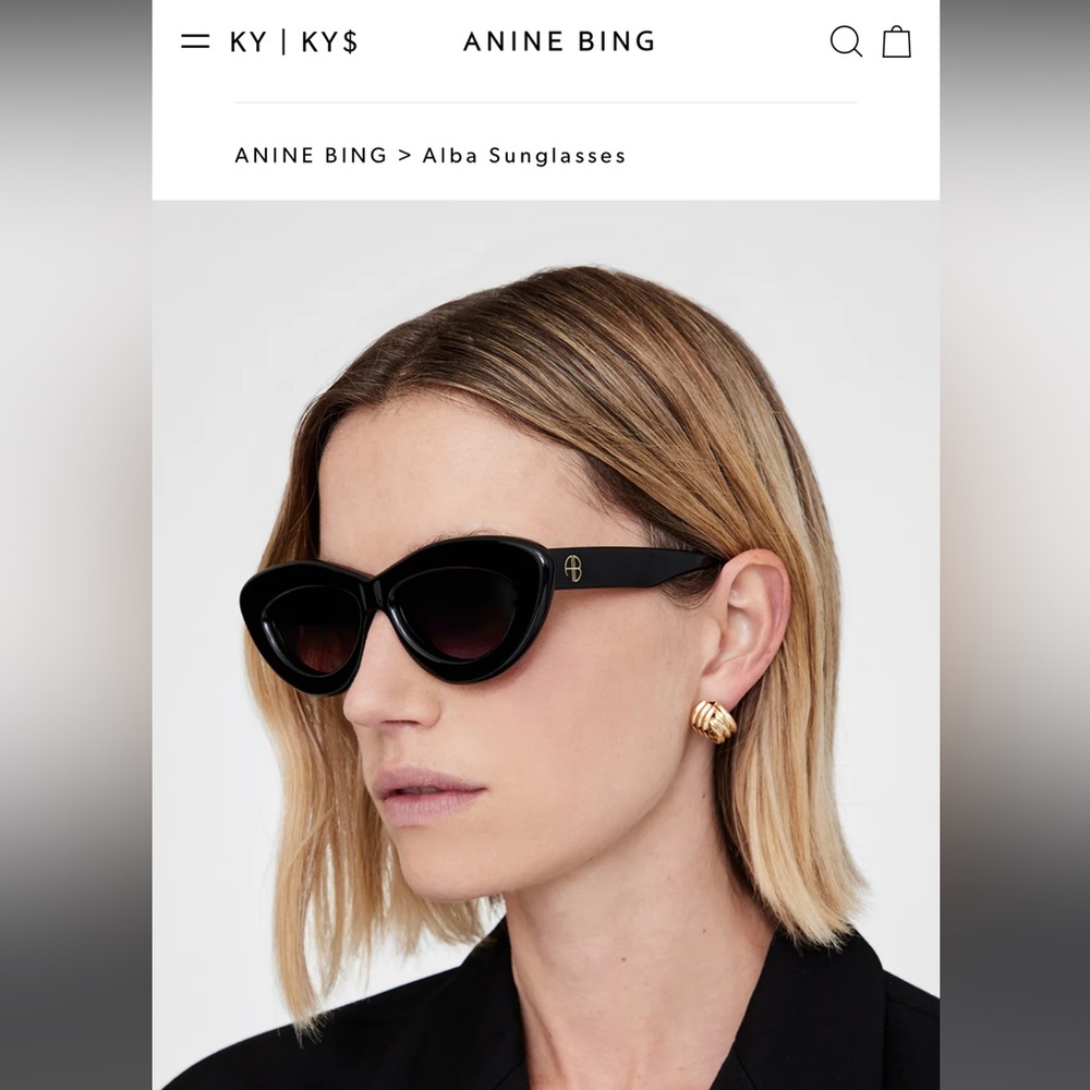 Brand New Anine Bing Sunglasses